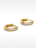 Aros Personalizables Plata 925 Con Circonitas