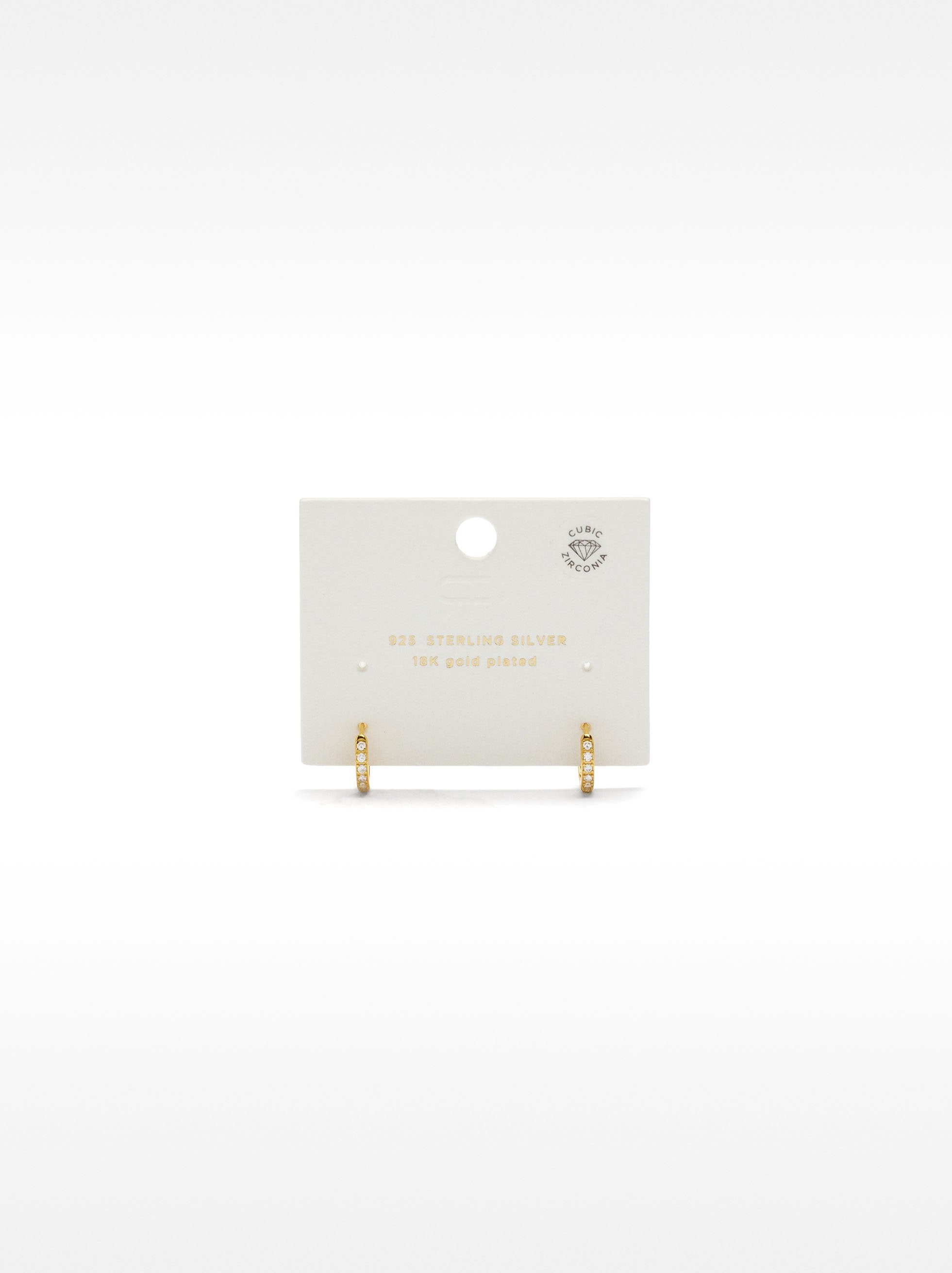 Aros Personalizables Plata 925 Con Circonitas