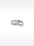 Aros Personalizables Plata 925 Con Circonitas