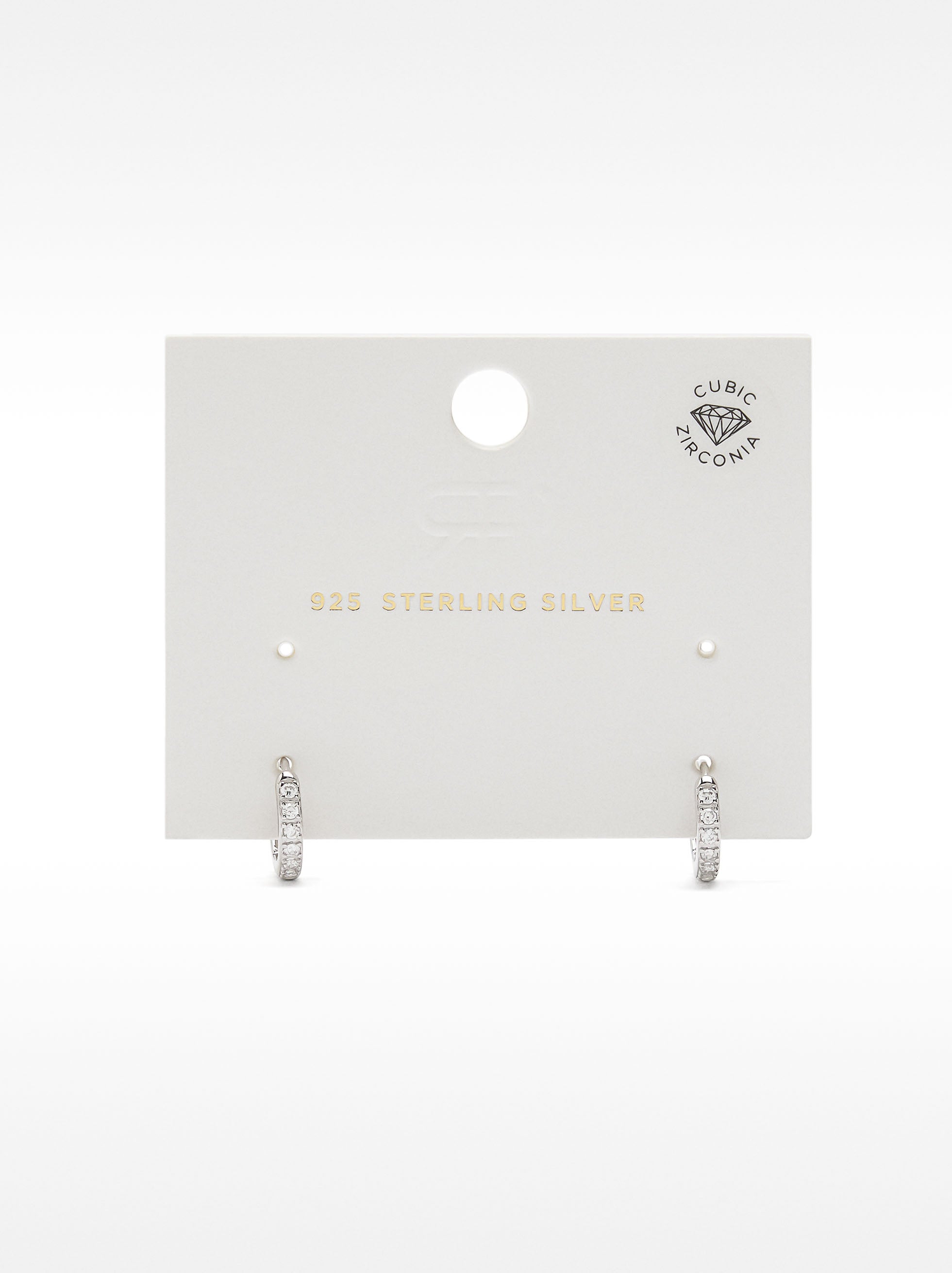 Aros Personalizables Plata 925 Con Circonitas