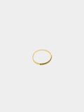 Anillo Fino Con Circonitas - Plata De Ley 925