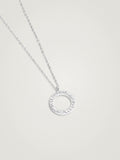 Collar Colgante De Aro Con Cristales - Acero Inoxidable