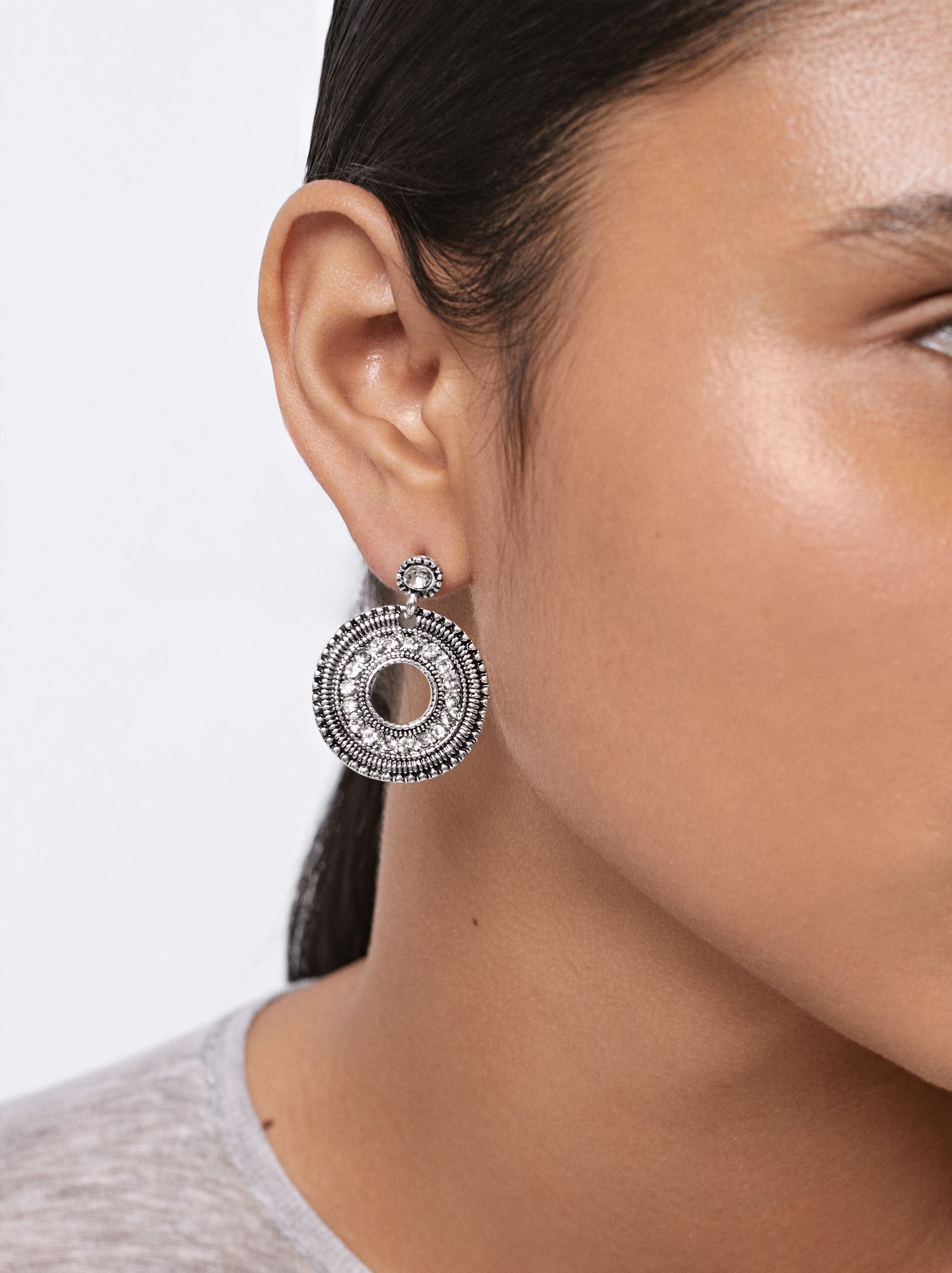 Pendientes Medianos Brillantes