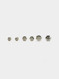 Set De Pendientes Cortos Con Brillo