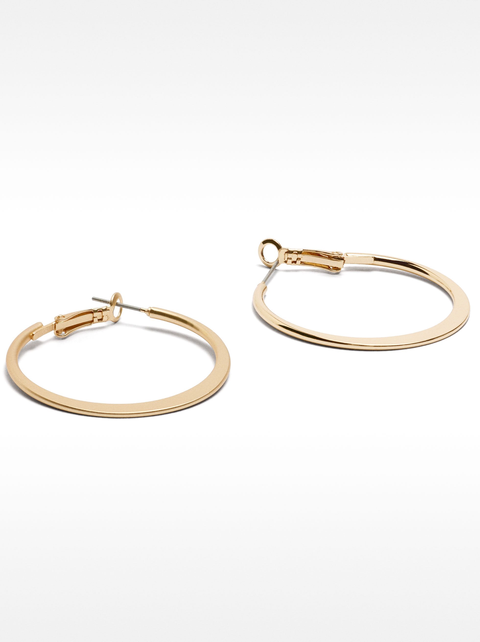 Conjunto De Aros Dorados