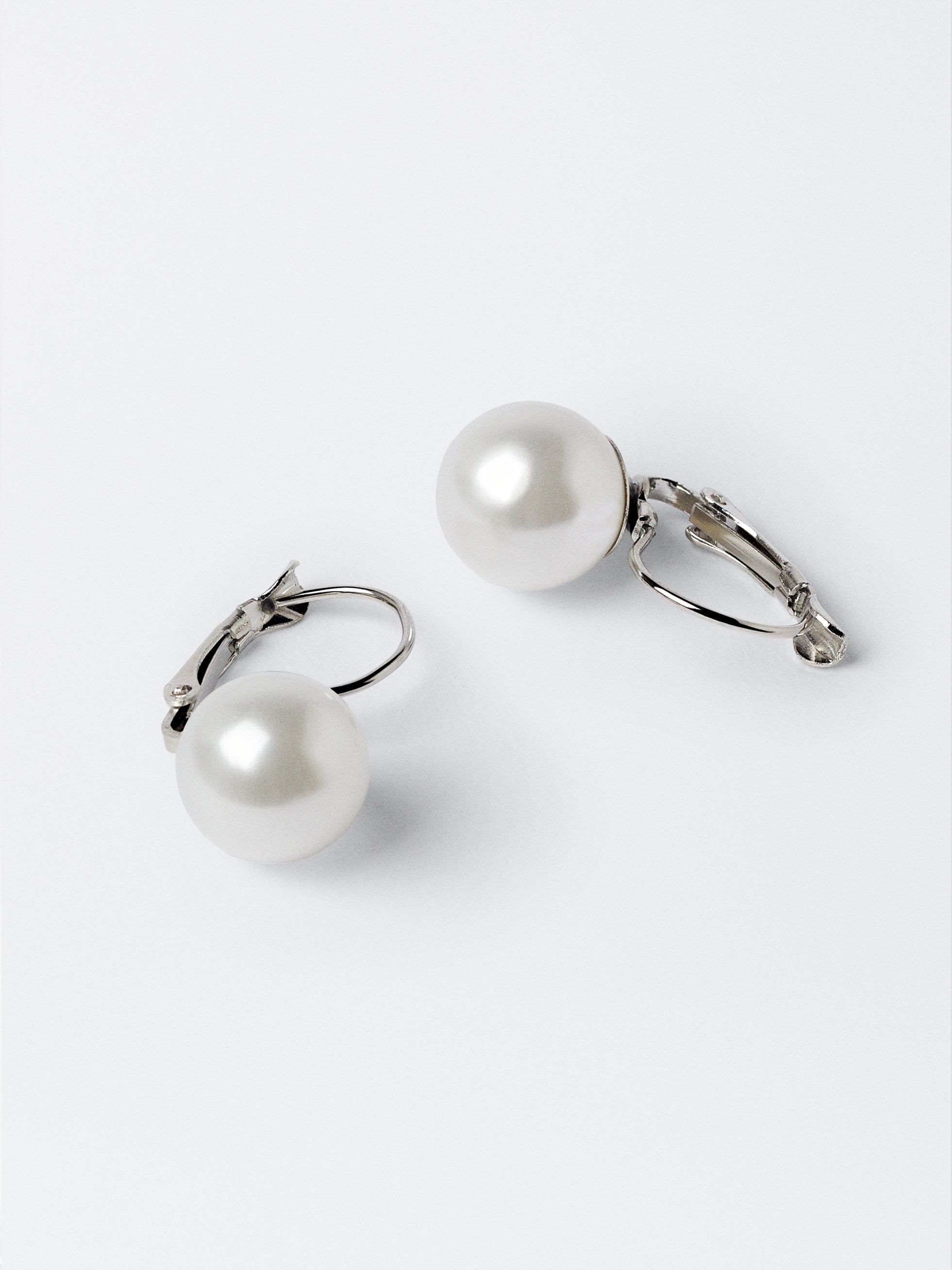 Pendientes Cortos Perla