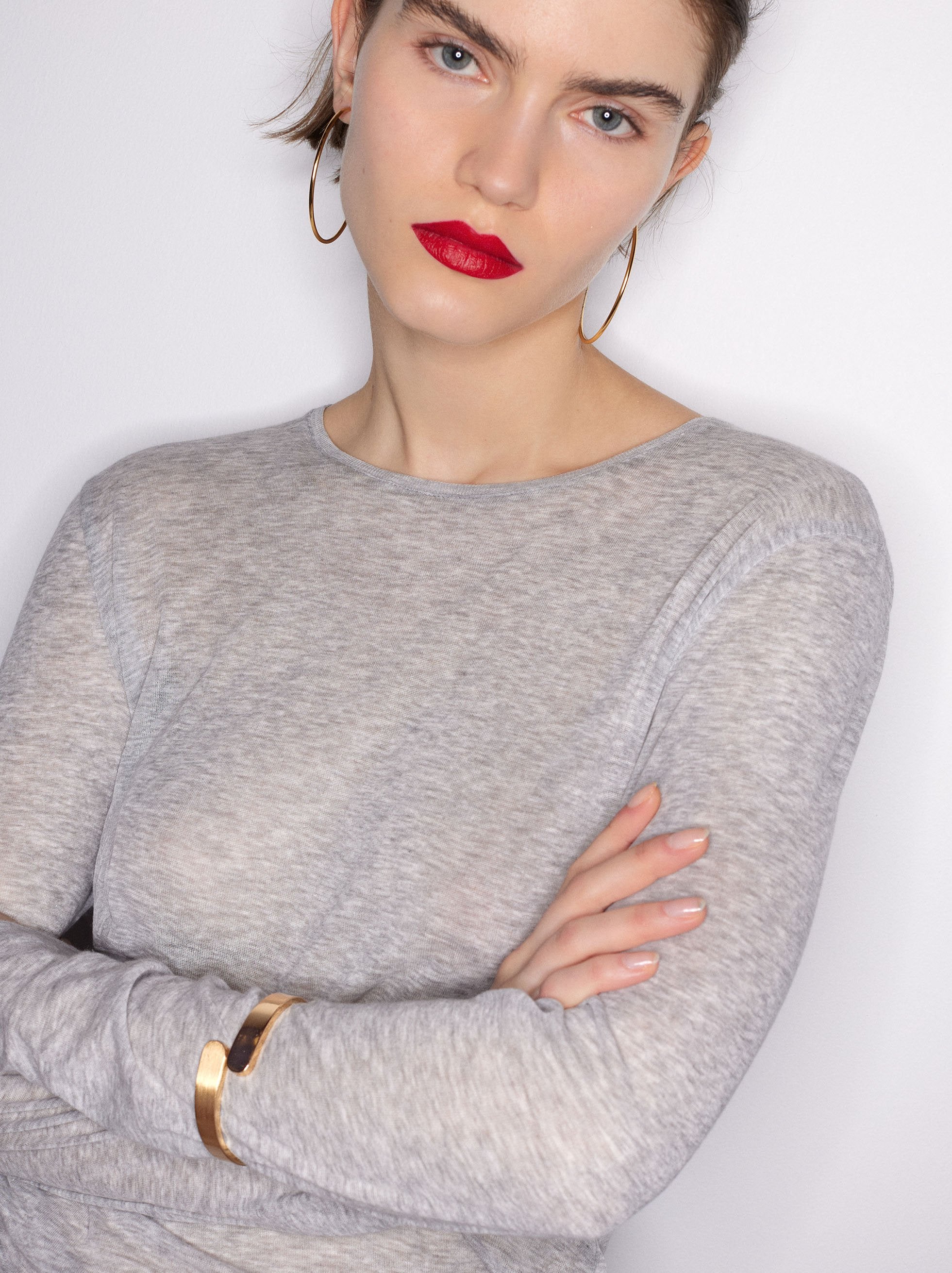 Pulsera Rígida Dorada