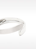 Pulsera Rígida Plateada