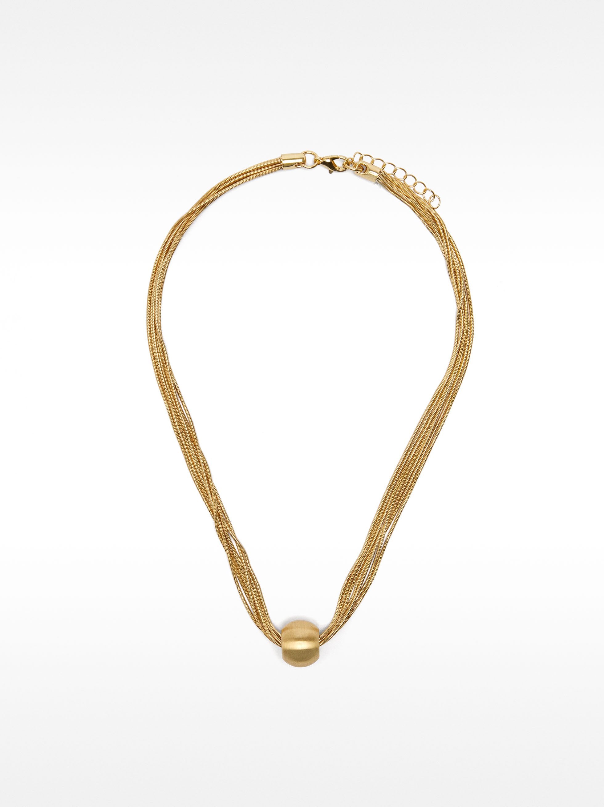 Collar Corto Dorado