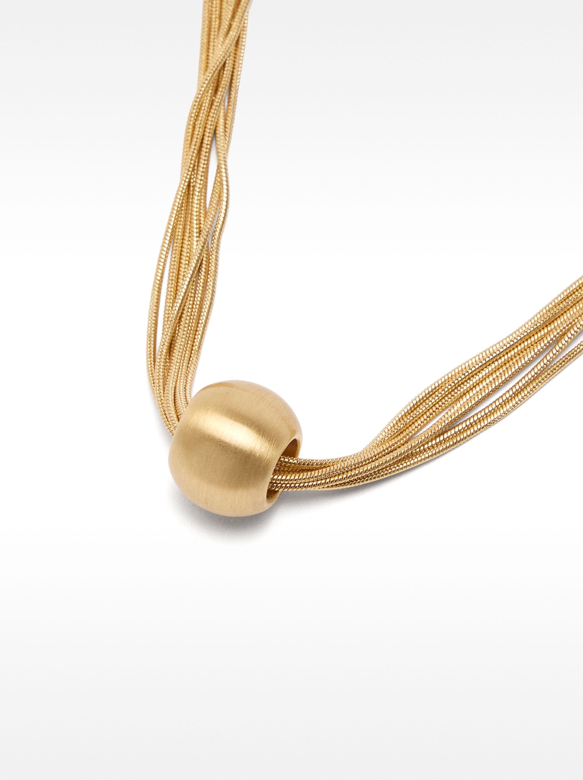 Collar Corto Dorado