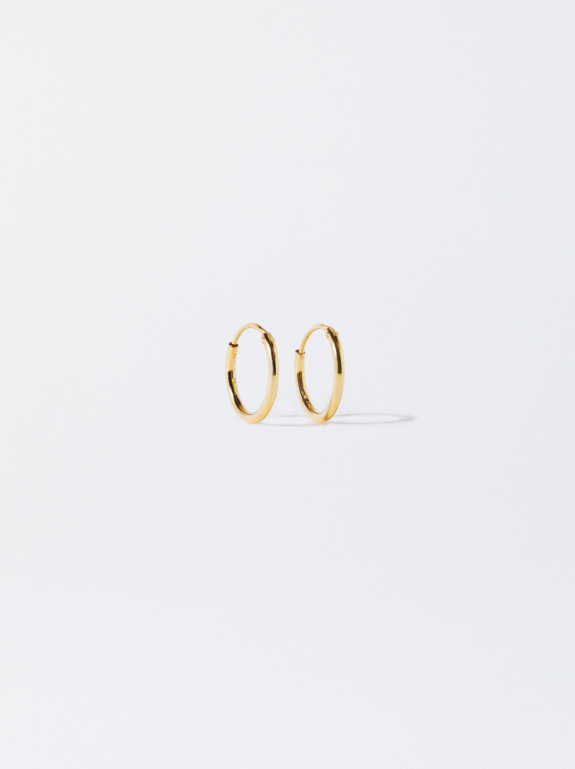 Pendientes De Aro De Plata 925
