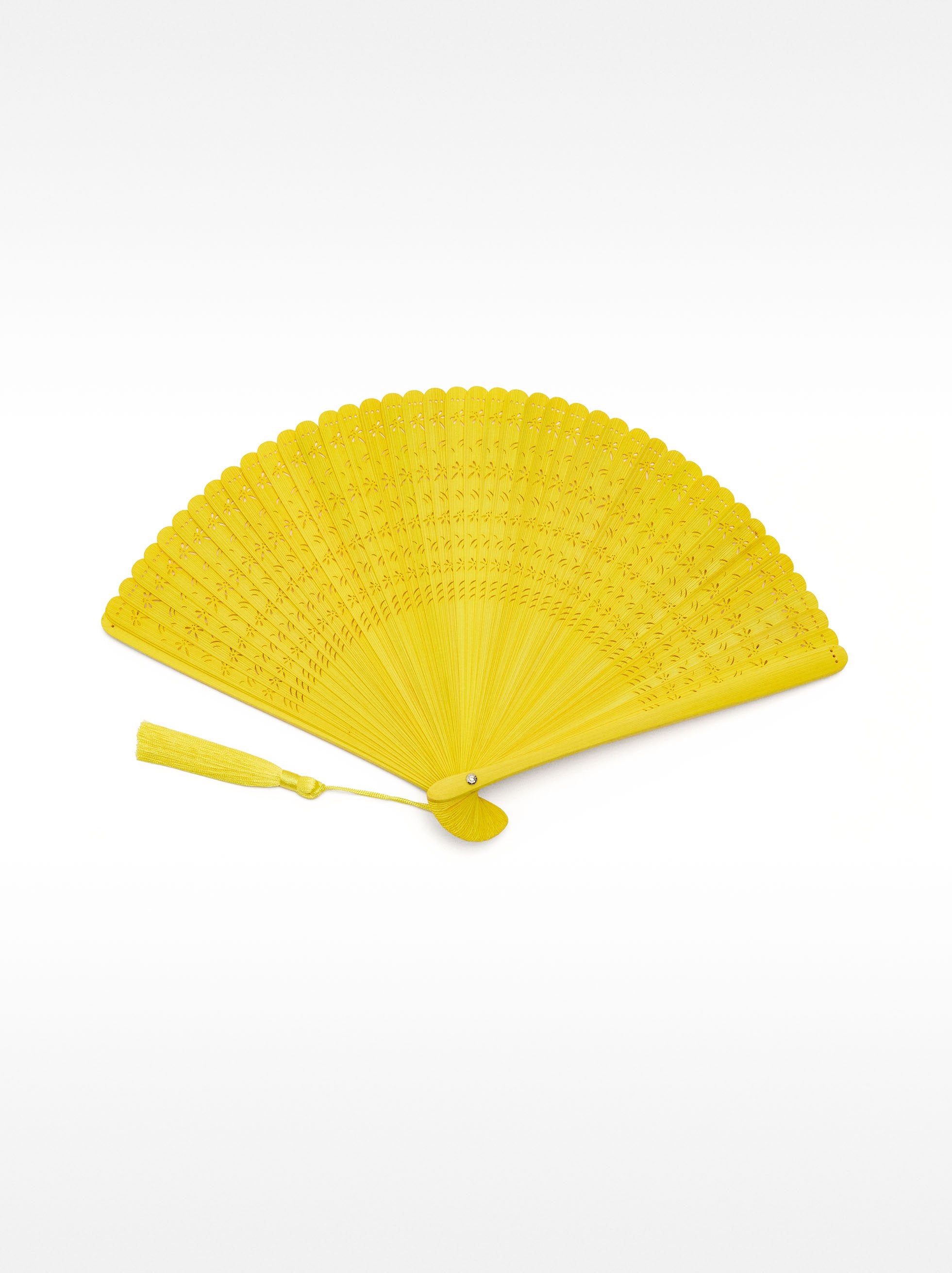 Abanico Bambú Libélulas