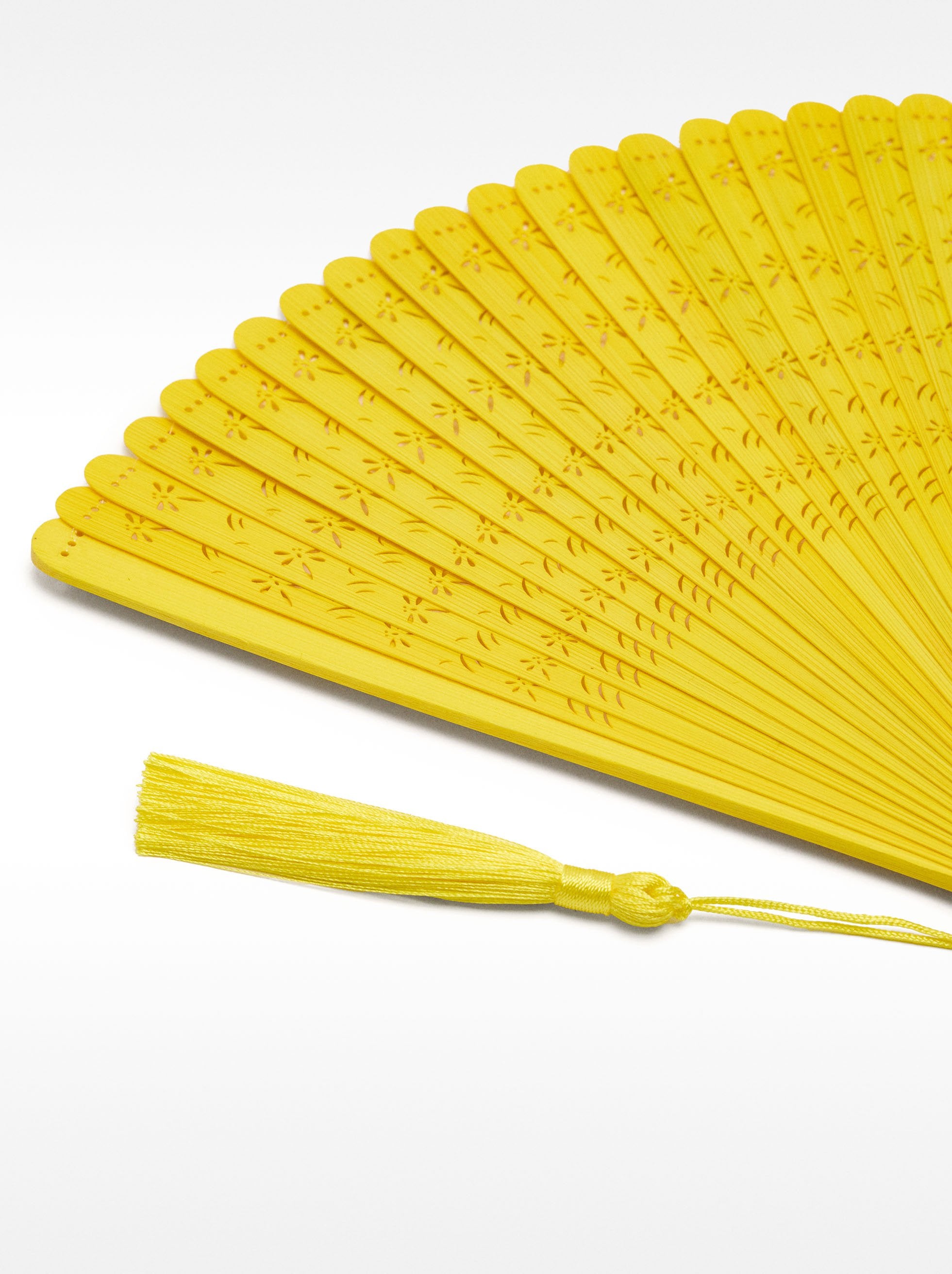 Abanico Bambú Libélulas