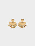 Pendientes Abanico Con Abalorios