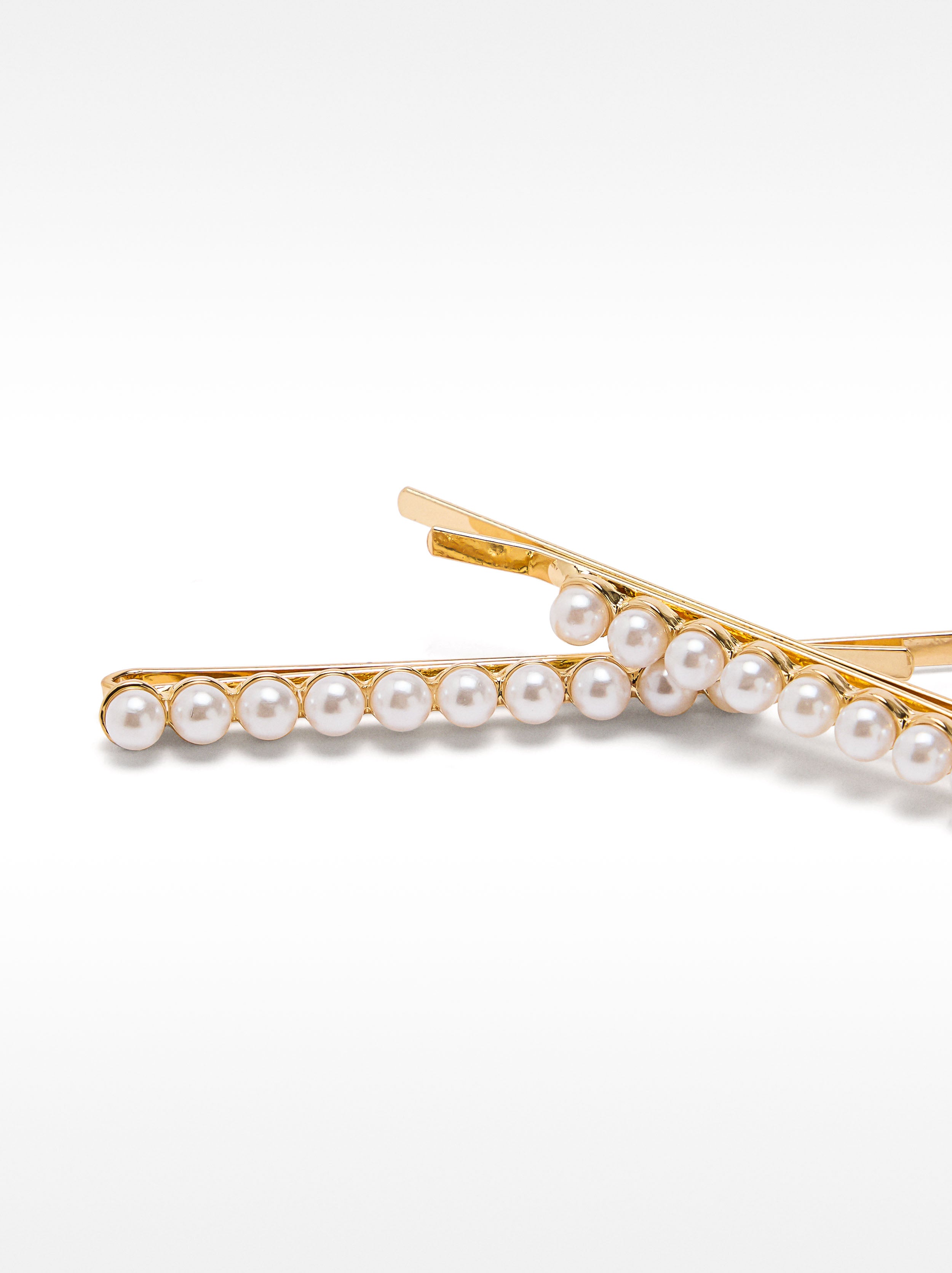 Horquillas Con Perlas