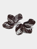 Pendientes Flor Esmaltados Con Perlas