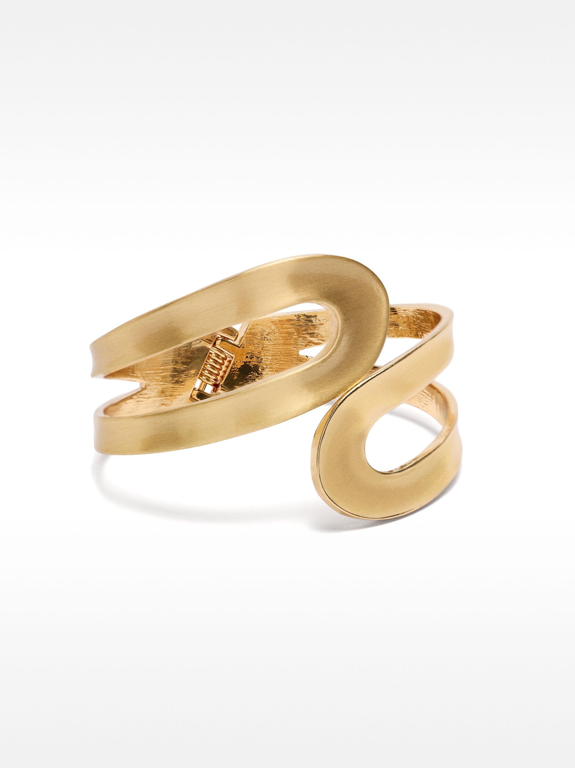 Pulsera Rígida Dorada