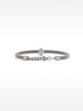 Pulsera De Acero Inoxidable Con Trébol