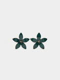 Pendientes Flor Con Resina
