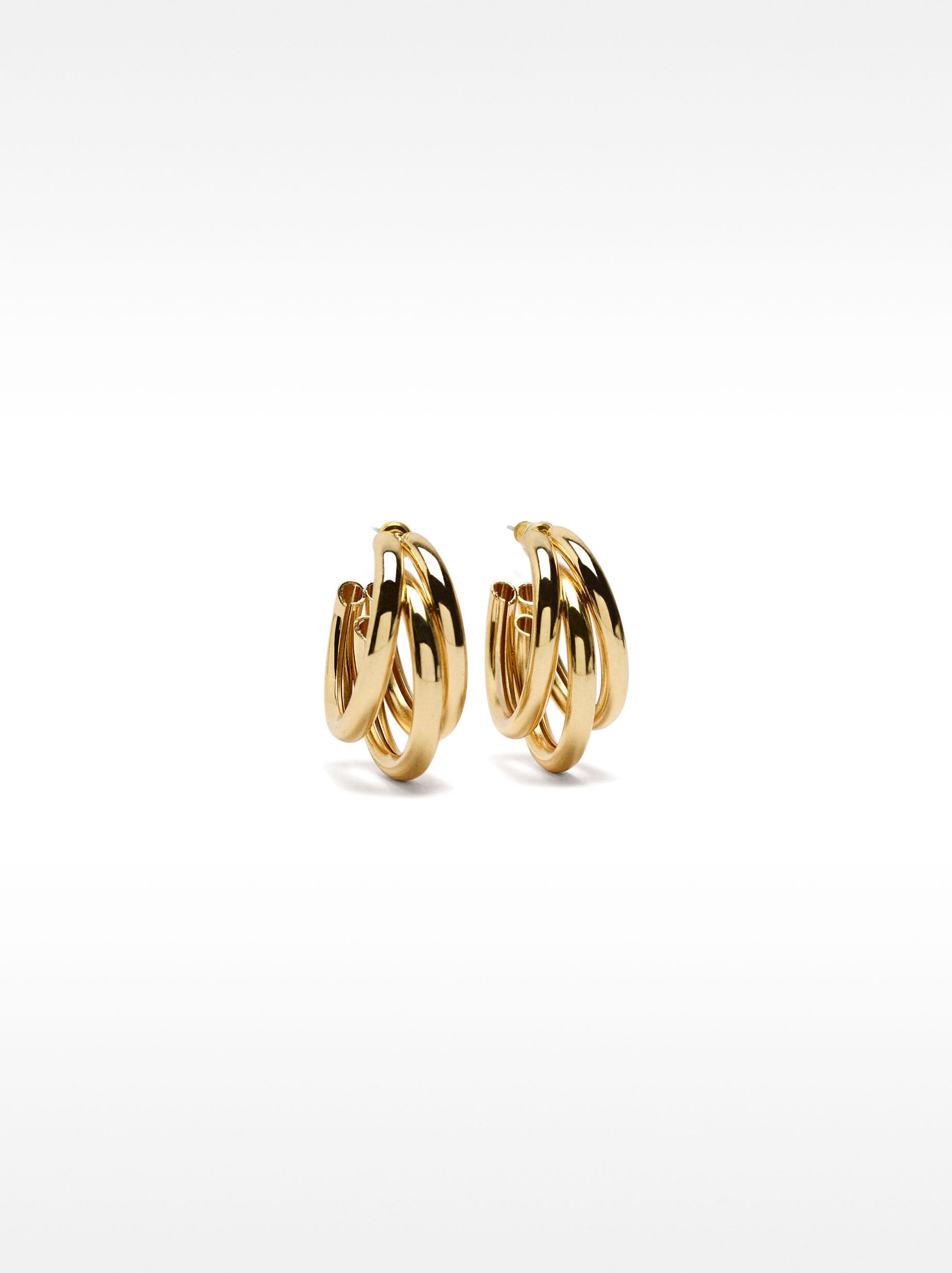 Pendientes De Aro Dorados