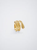 Anillo De Acero Inoxidable Con Serpiente Meñique