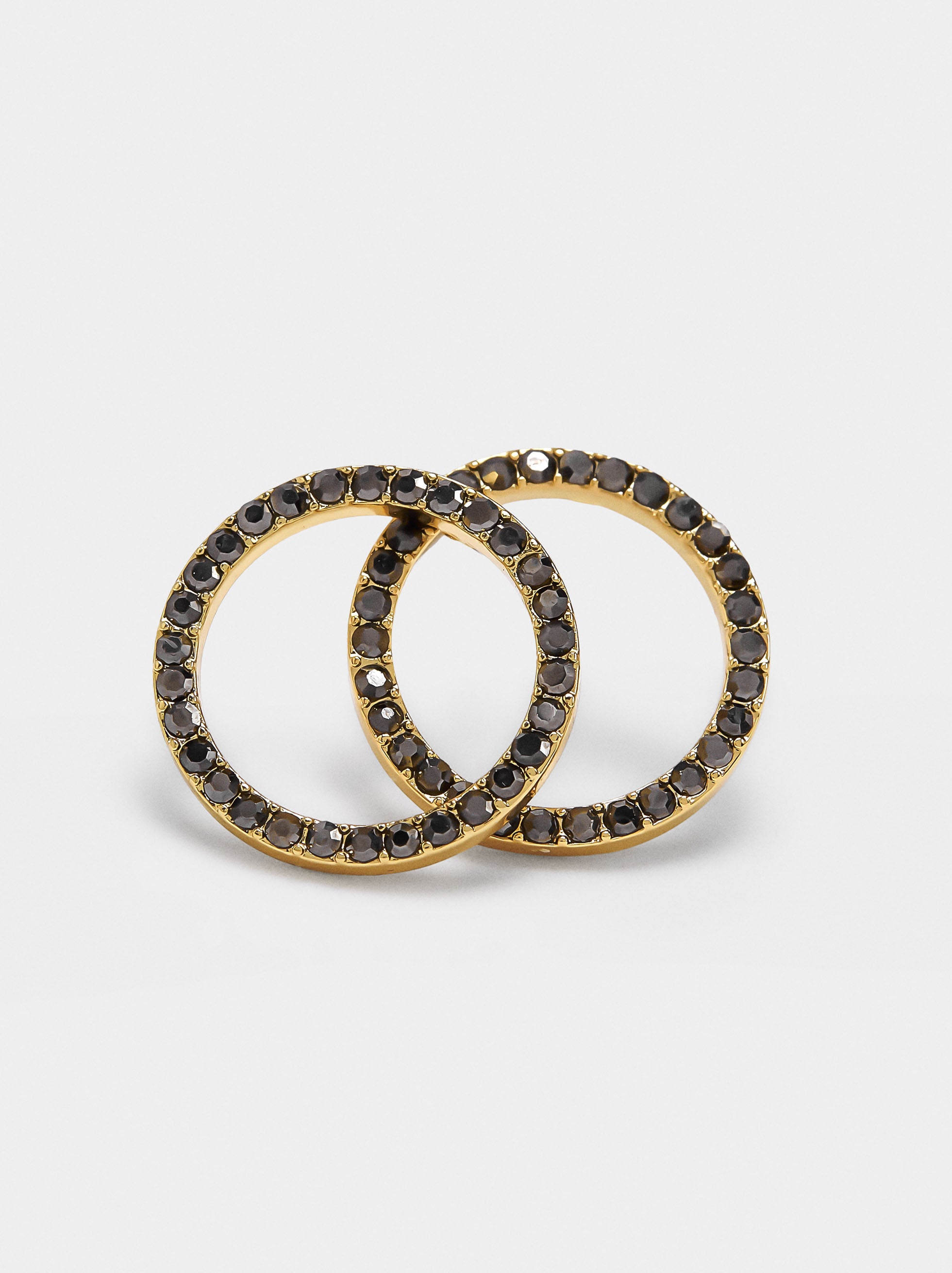 Pendientes Aro Con Circonitas