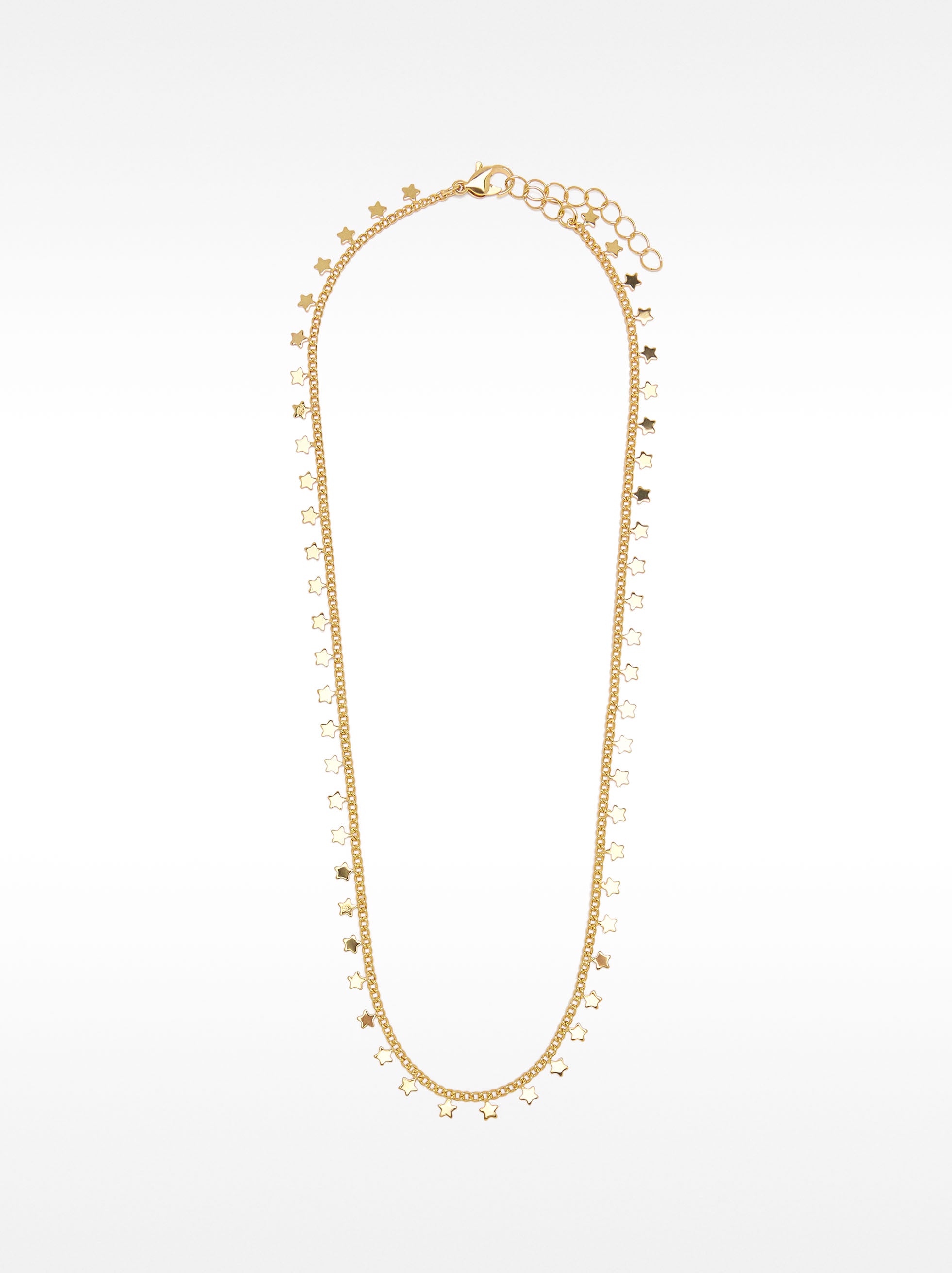 Collar Dorado Con Estrellas