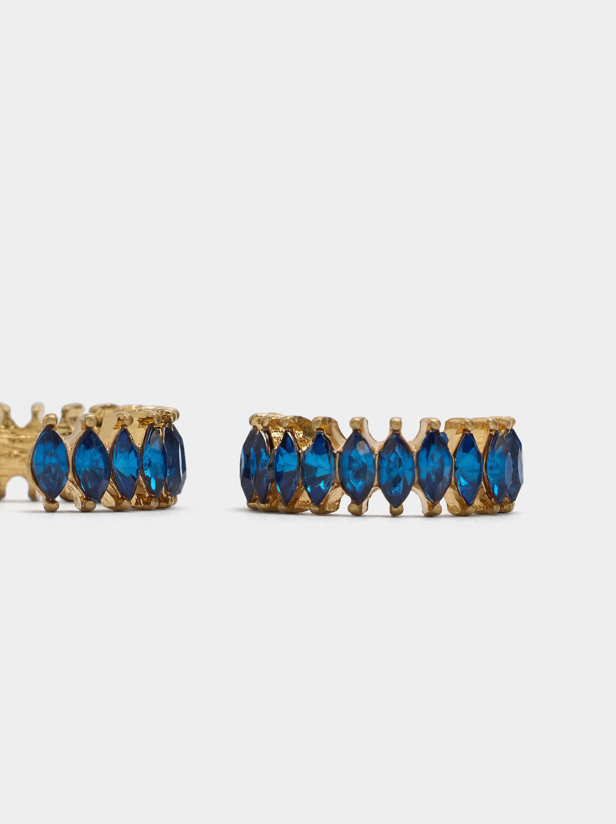 Aros Con Cristales