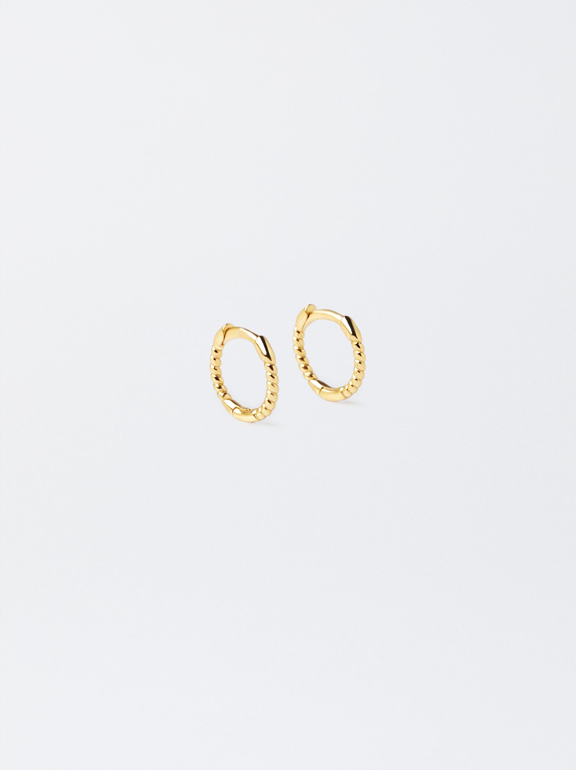 Pendientes De Aro De Plata 925
