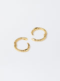 Pendientes De Aro De Plata 925