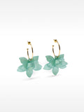 Aros Abiertos Con Maxi Flor