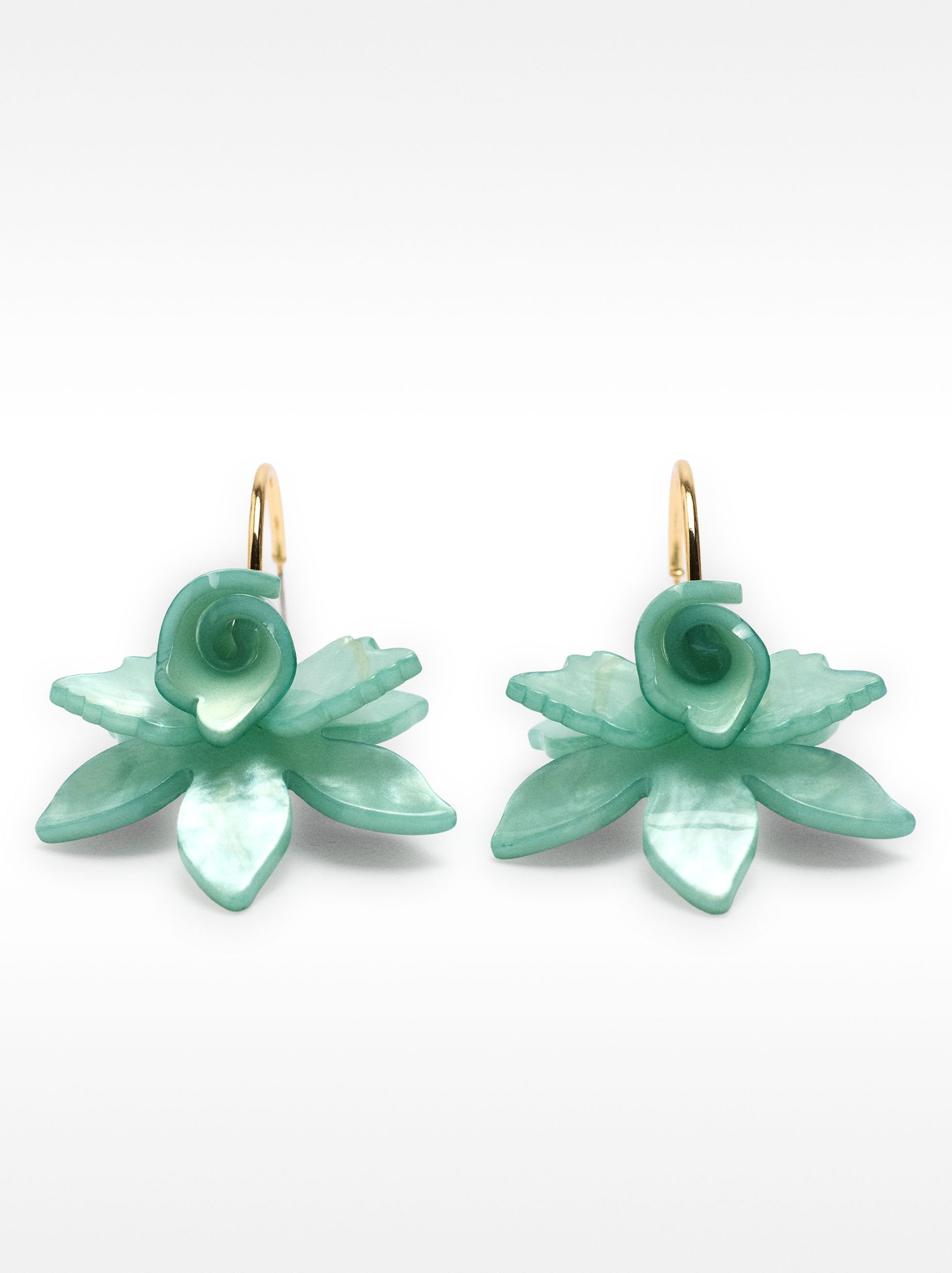 Aros Abiertos Con Maxi Flor