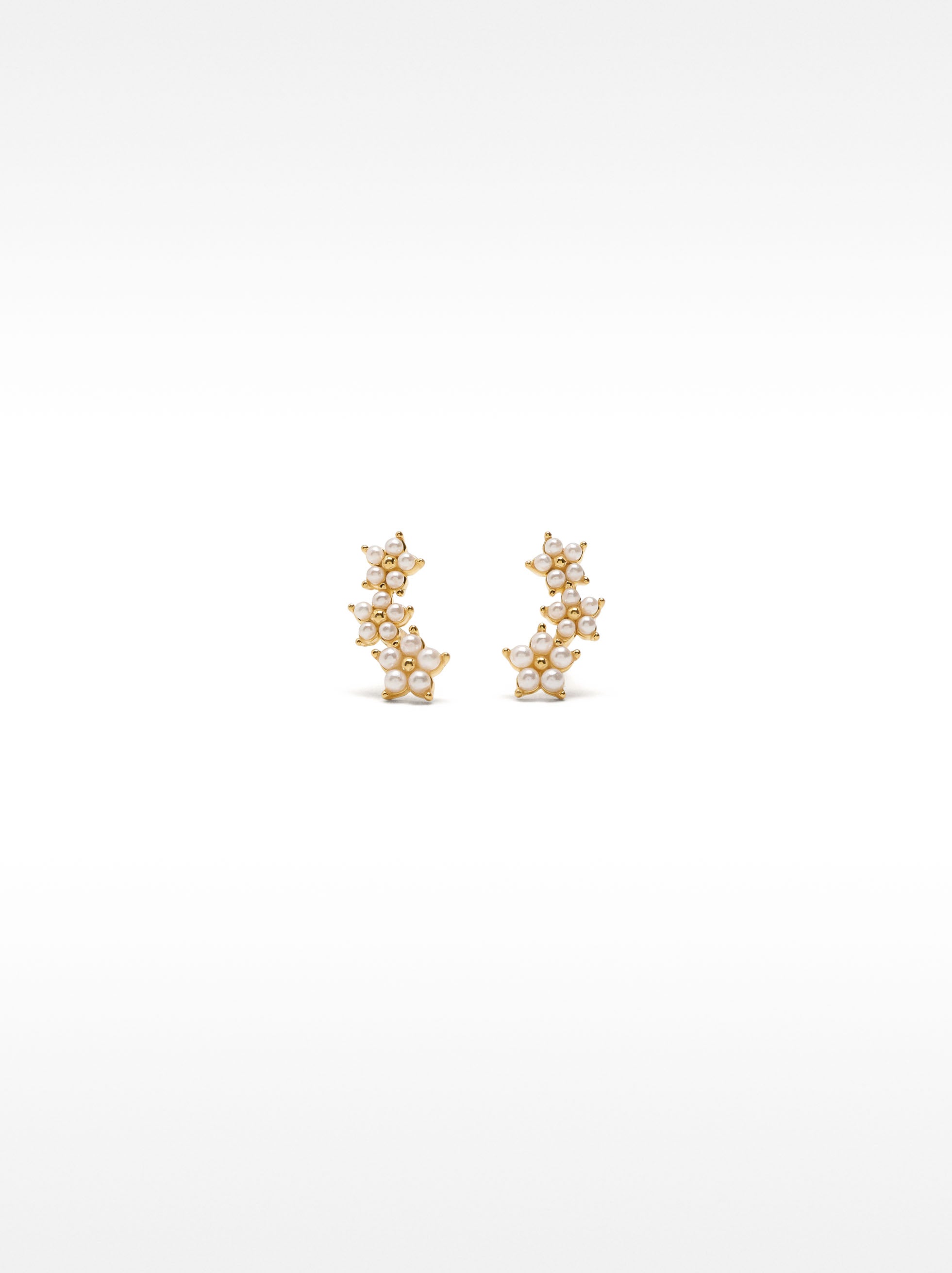 Pendientes Con Circonitas - Plata De Ley 925