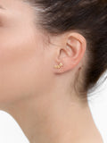 Pendientes Con Circonitas - Plata De Ley 925
