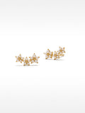 Pendientes Con Circonitas - Plata De Ley 925