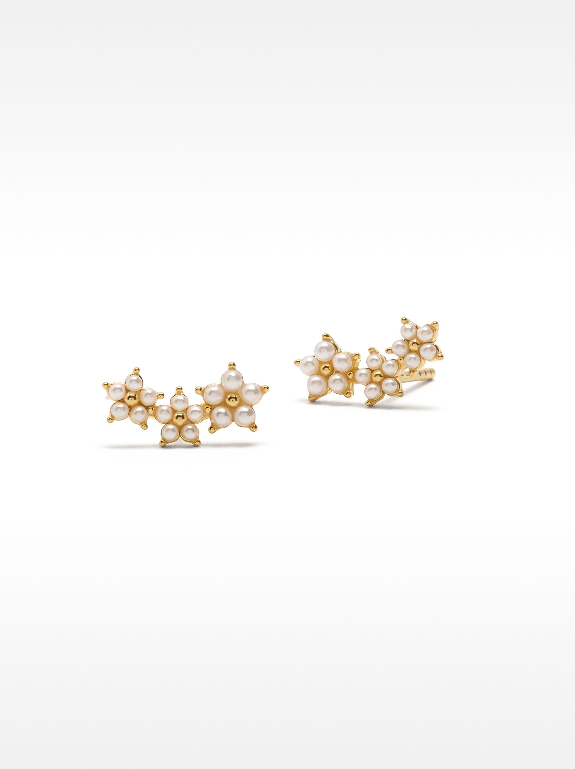Pendientes Con Circonitas - Plata De Ley 925