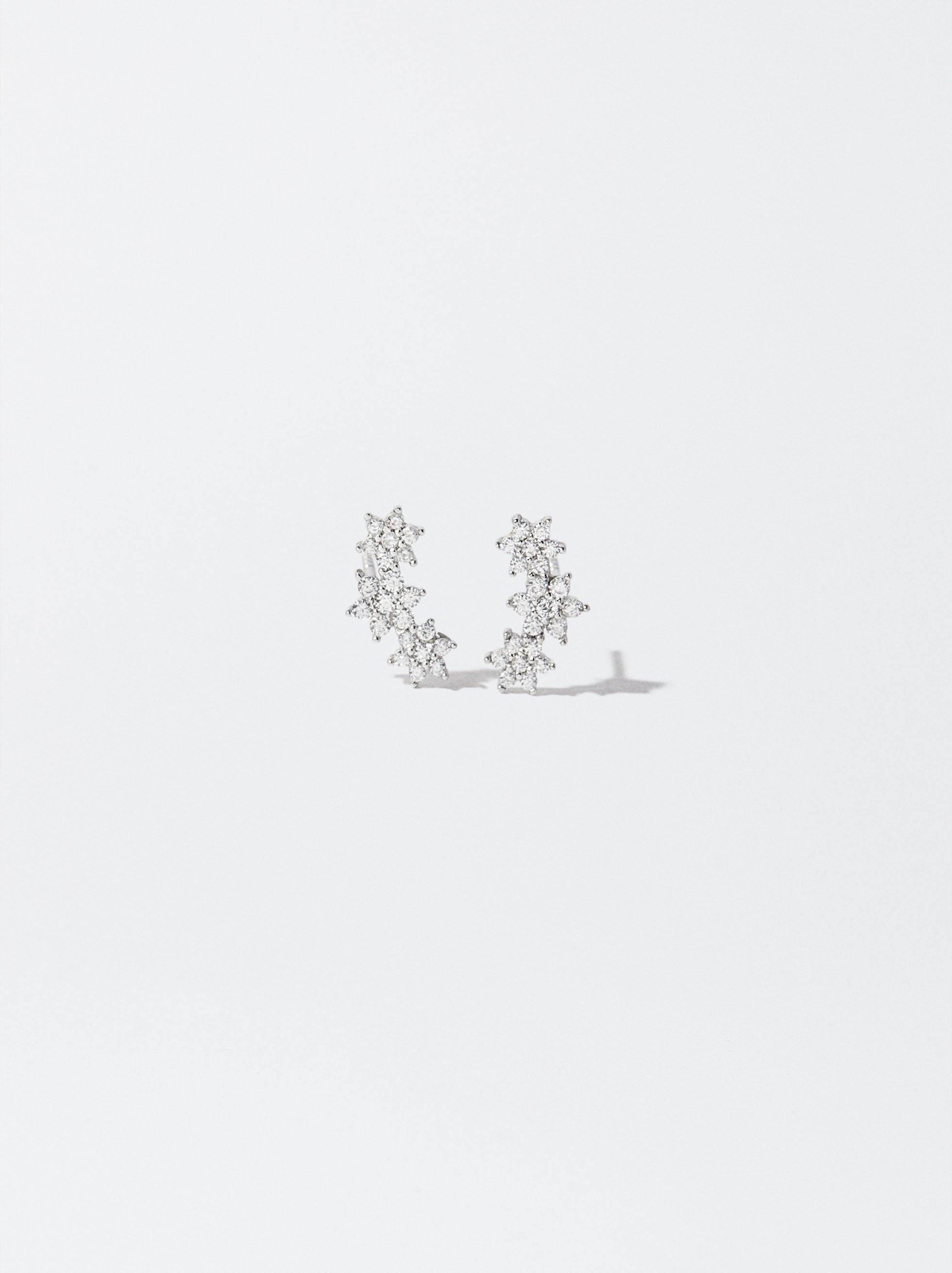 Pendientes De Plata 925 Con Circonitas