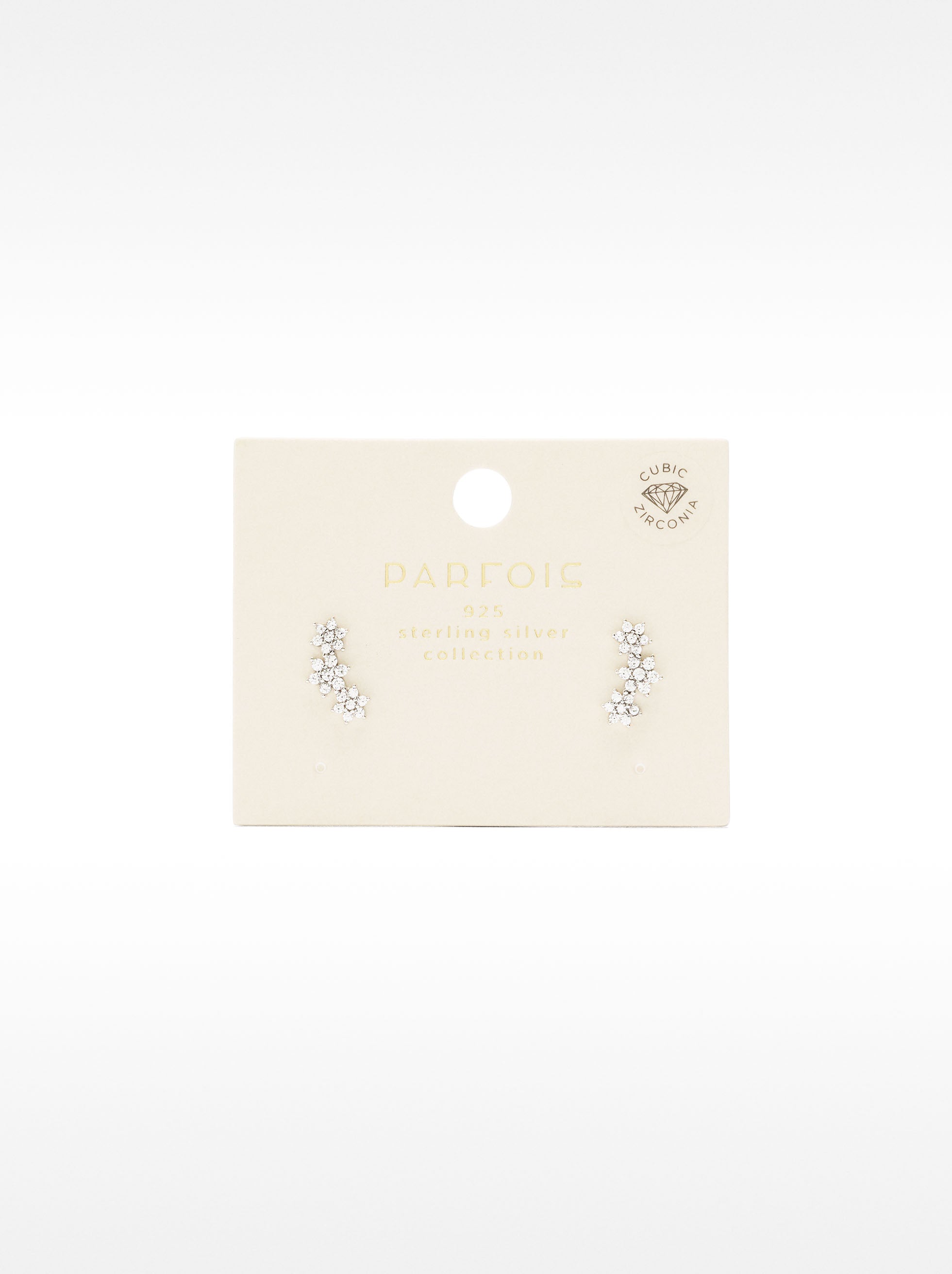 Pendientes De Plata 925 Con Circonitas