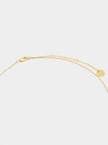 Collar Con Corazones Cristal - Plata De Ley 925