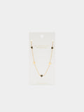 Collar Con Corazones Cristal - Plata De Ley 925