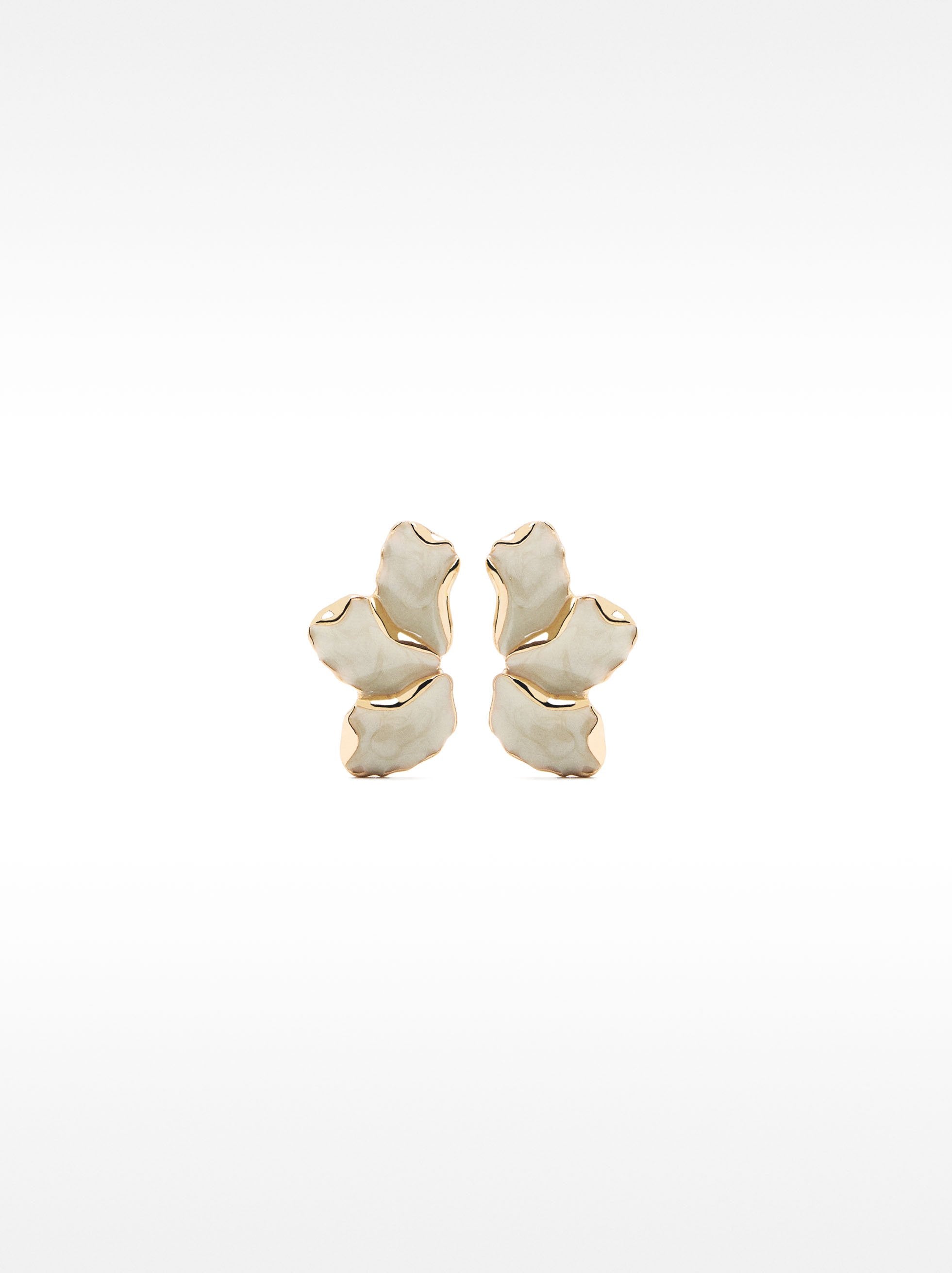 Pendientes Con Flor