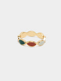 Anillo Con Esmalte