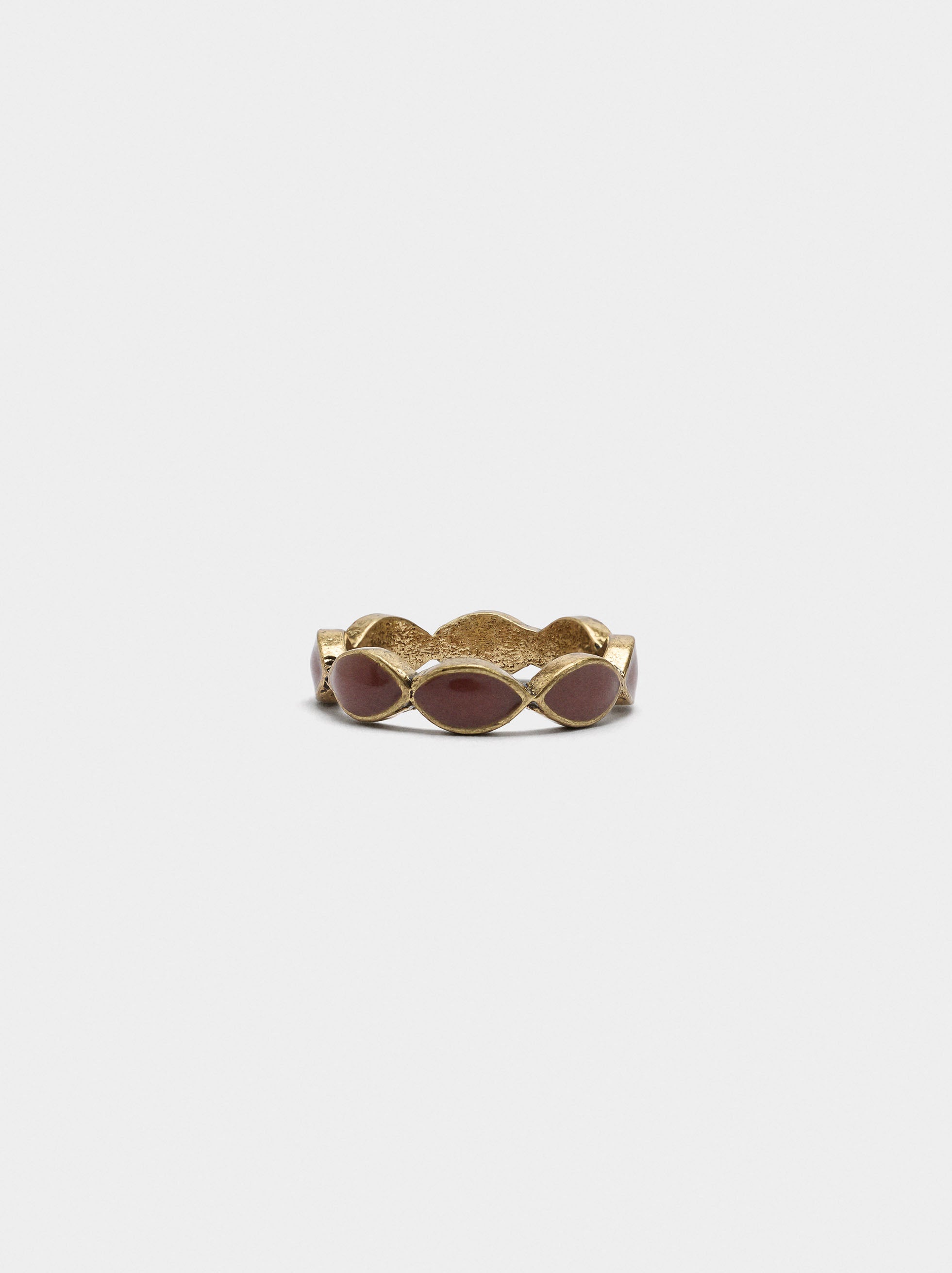 Anillo Con Esmalte