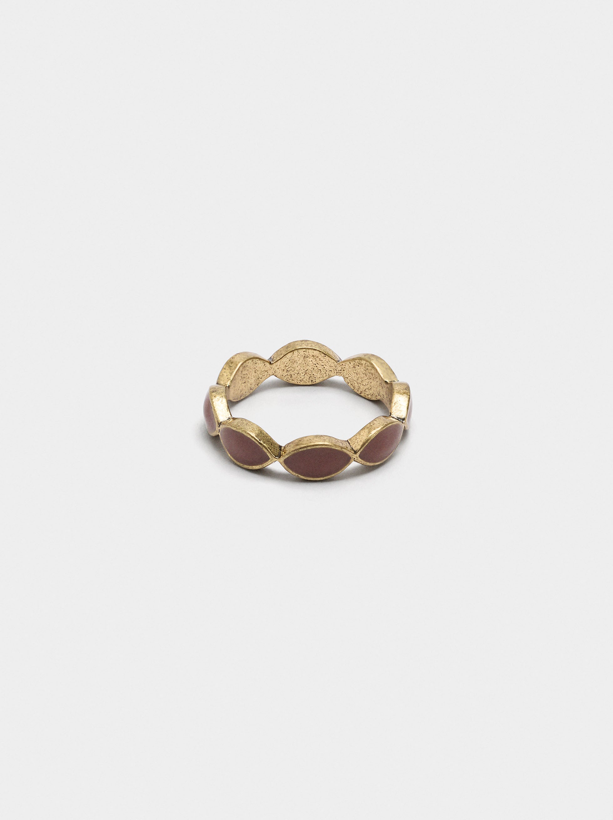 Anillo Con Esmalte