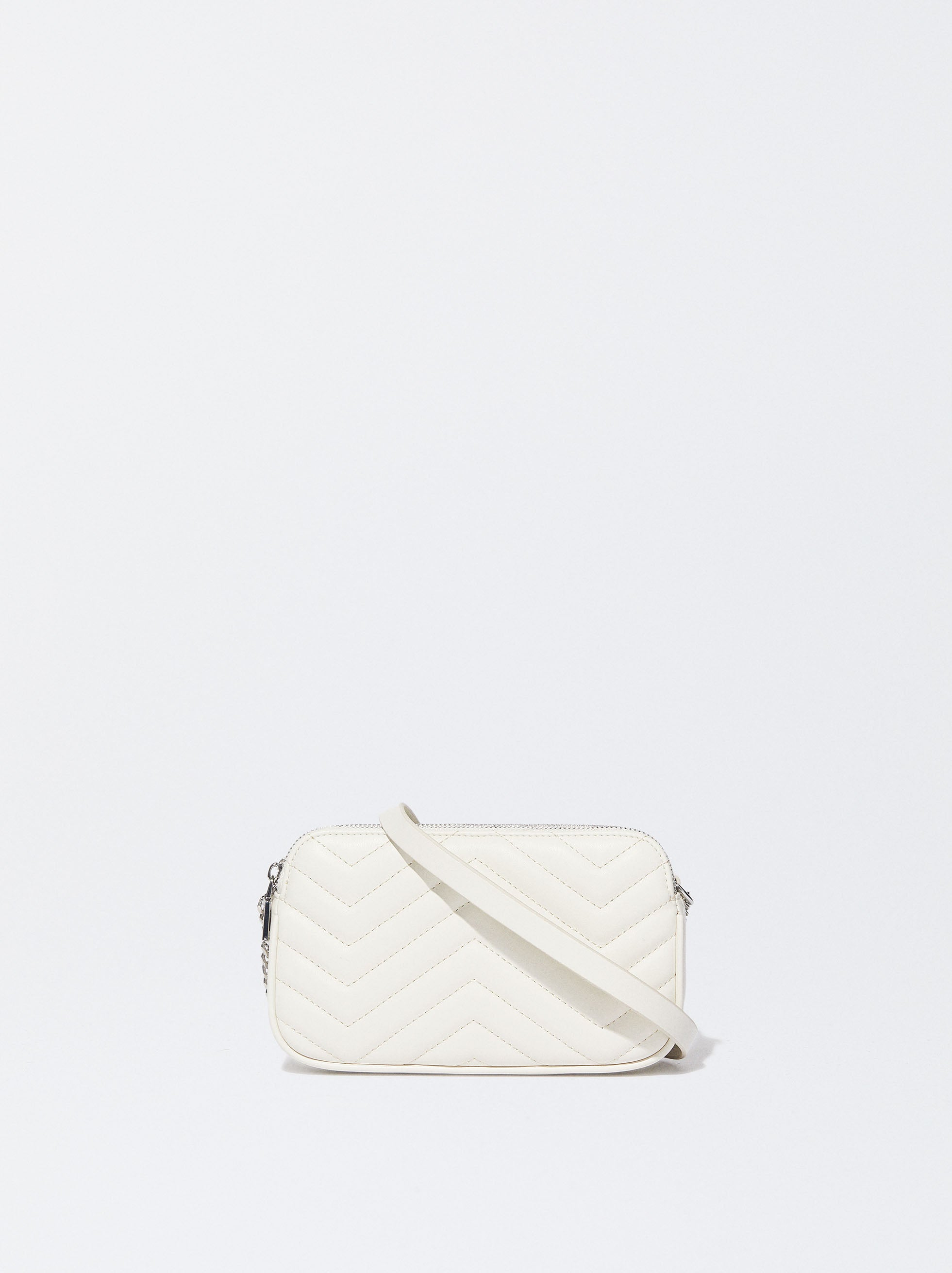 Bolso Acolchado Con Cadena
