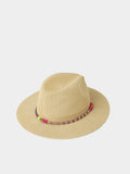 Sombrero Efecto Rafia Con Cinta