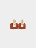 Pendientes Con Efecto Mate