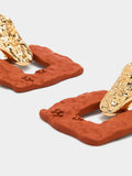 Pendientes Con Efecto Mate
