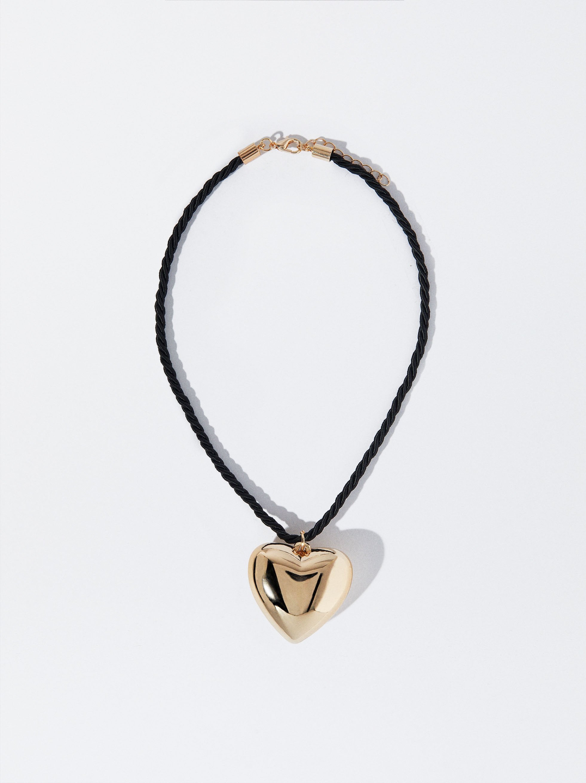 Collar Cordón Corazón