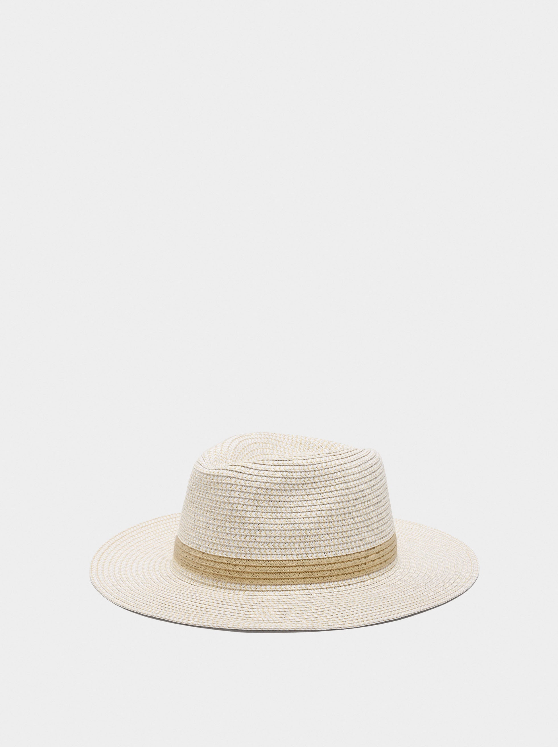 Sombrero Con Efecto Rafia